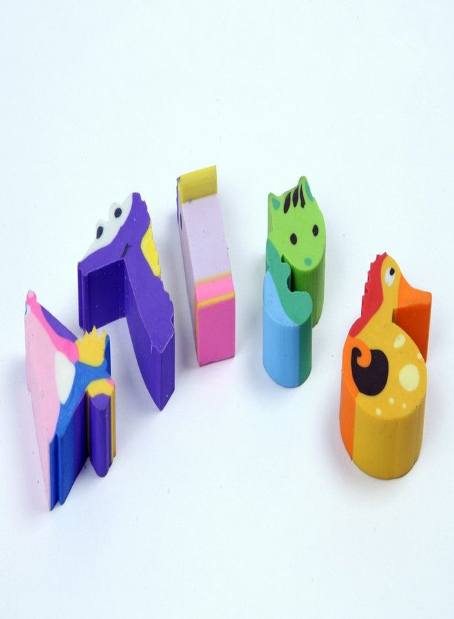 Coi Multi Co-Lour Numeric Eraser for Kids. - Image 1